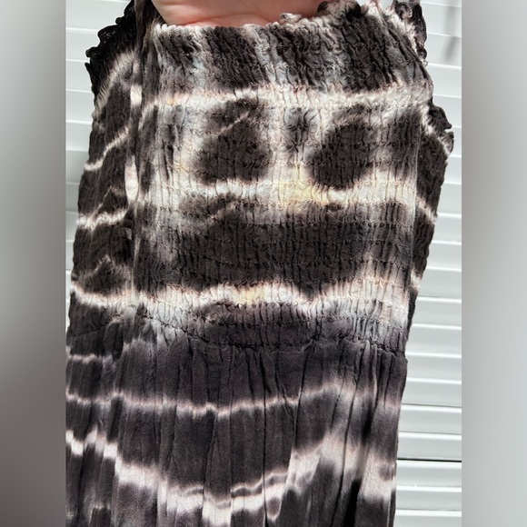 Brown Tye Dye La Blanca Dress M - Picture 5 of 5